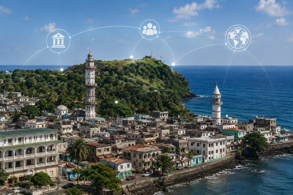 Five Channels Keep Comoros Liquid. None of them built a company.