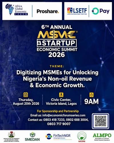 6th Annual MSME & Startup Economic Summit Holds in Lagos